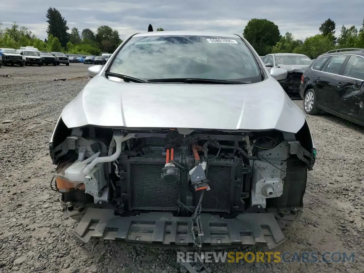 5 Photograph of a damaged car 1N4AZ1CP3KC307985 NISSAN LEAF 2019