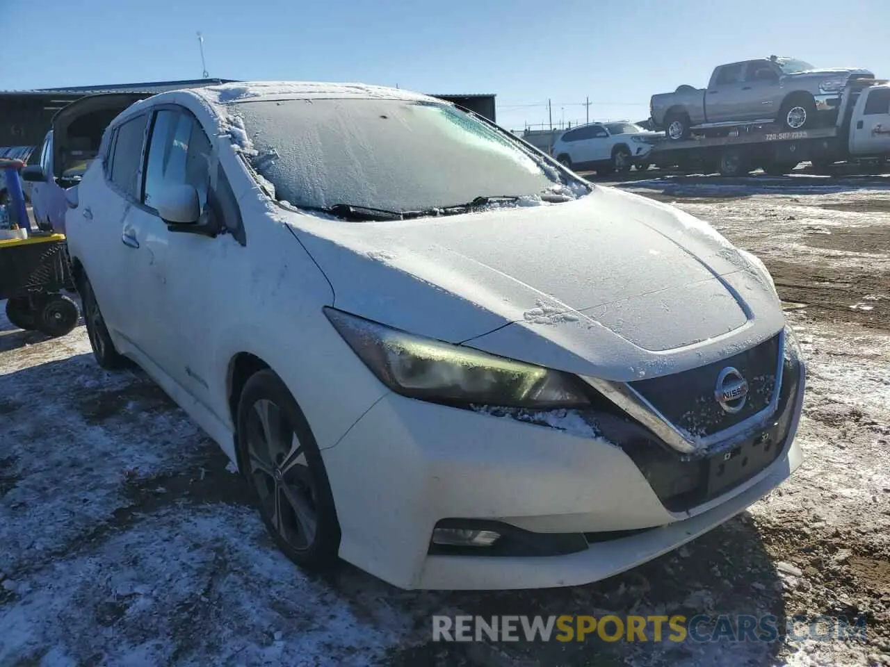 4 Photograph of a damaged car 1N4AZ1CP5KC310287 NISSAN LEAF 2019