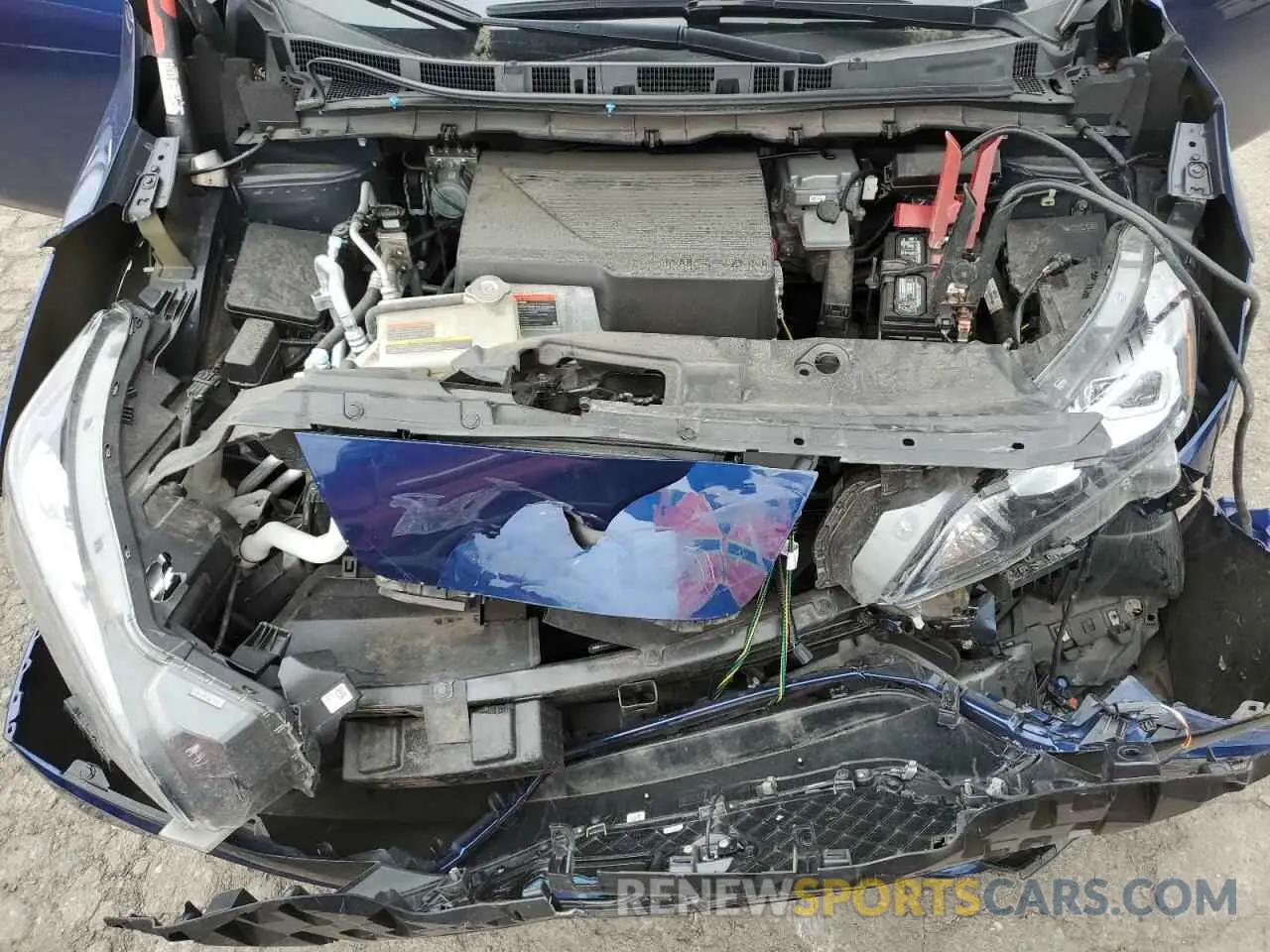 11 Photograph of a damaged car 1N4AZ1CP6KC305535 NISSAN LEAF 2019