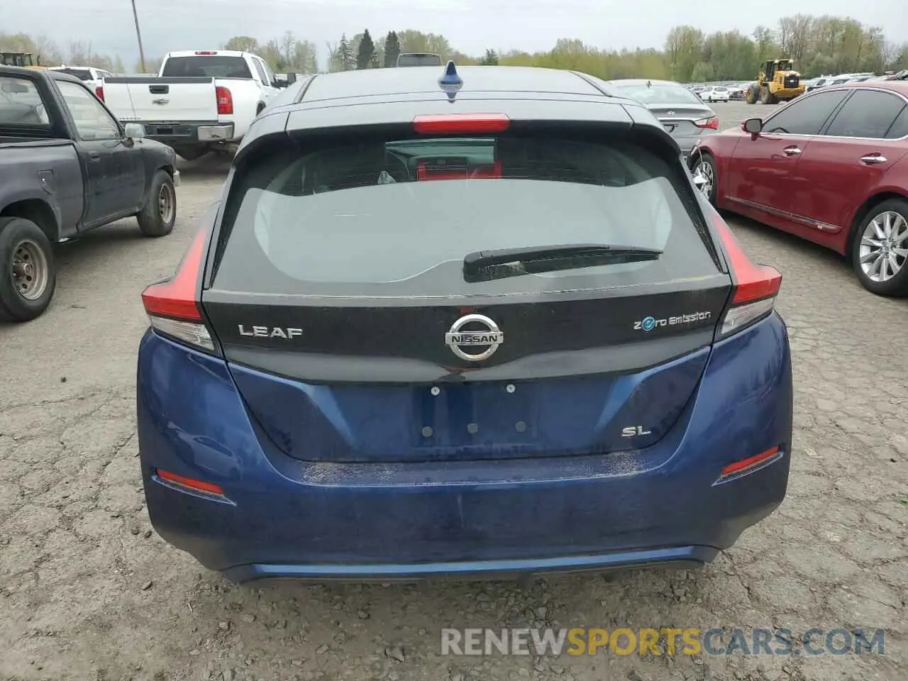 6 Photograph of a damaged car 1N4AZ1CP6KC305535 NISSAN LEAF 2019
