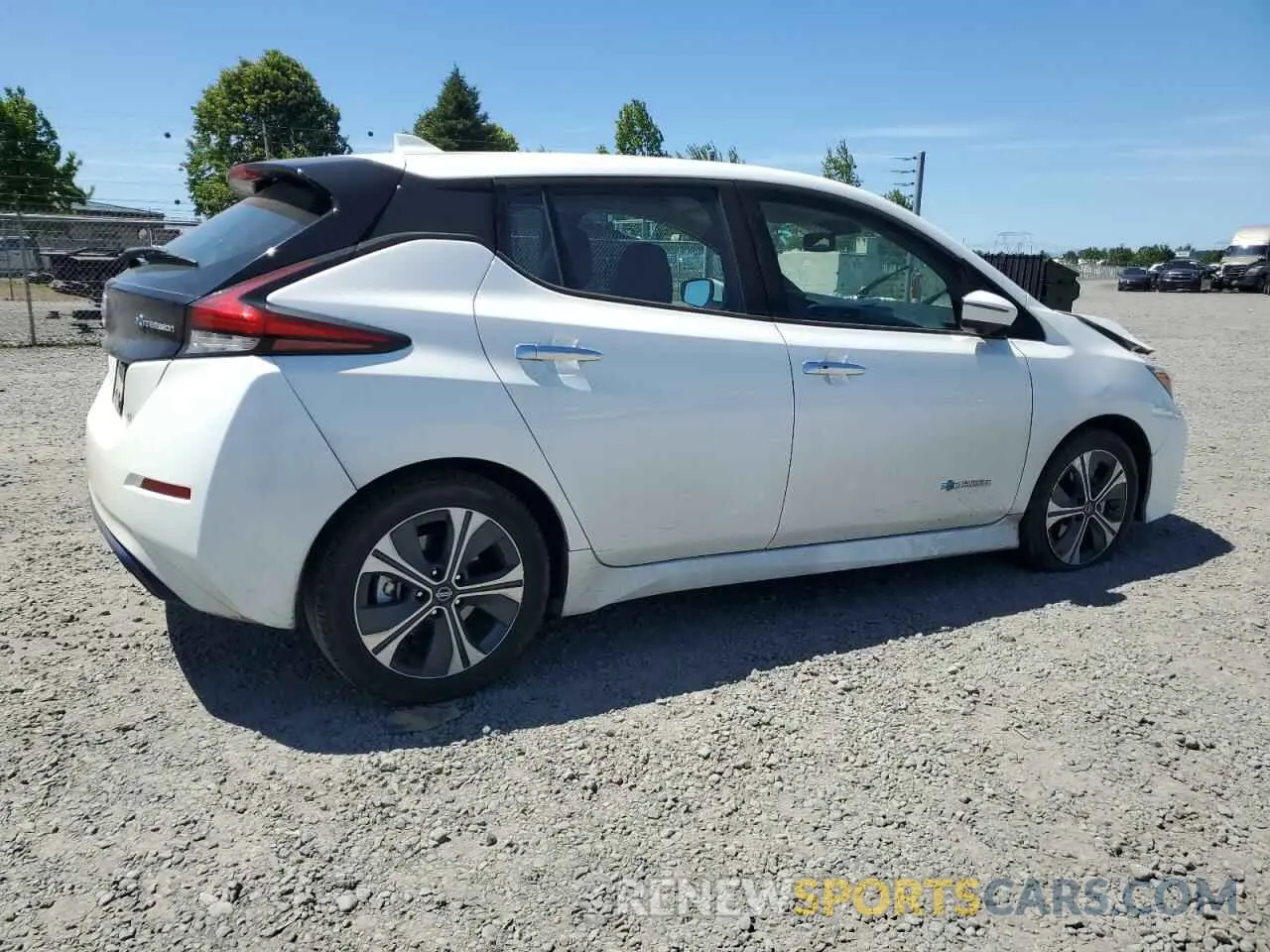 3 Photograph of a damaged car 1N4AZ1CP6KC307981 NISSAN LEAF 2019