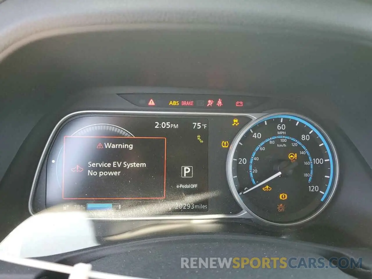 9 Photograph of a damaged car 1N4AZ1CP6KC307981 NISSAN LEAF 2019