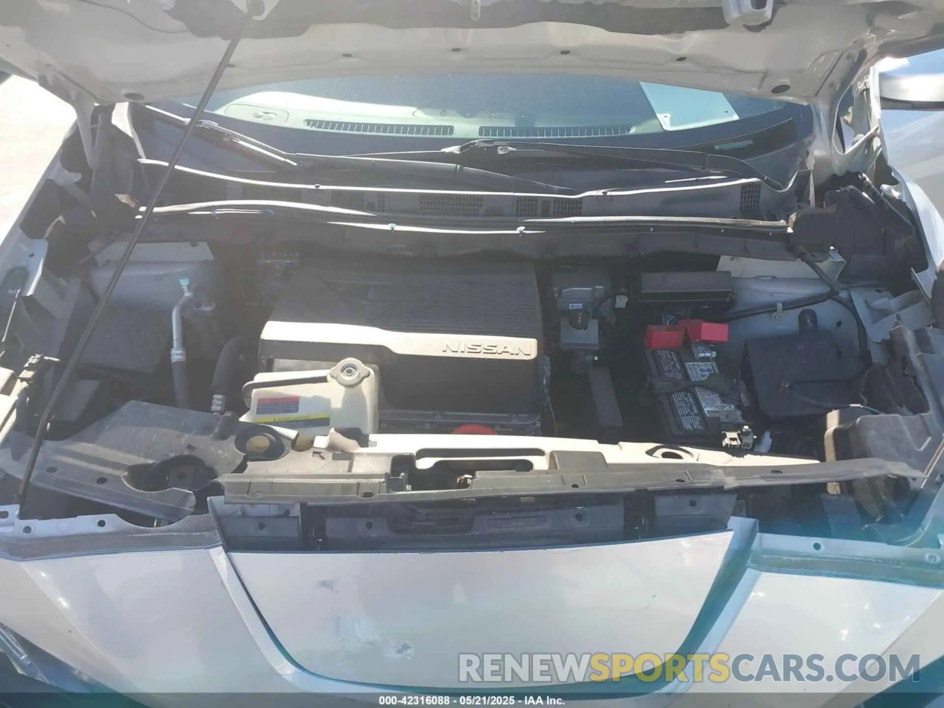 10 Photograph of a damaged car 1N4AZ1CP7KC307715 NISSAN LEAF 2019
