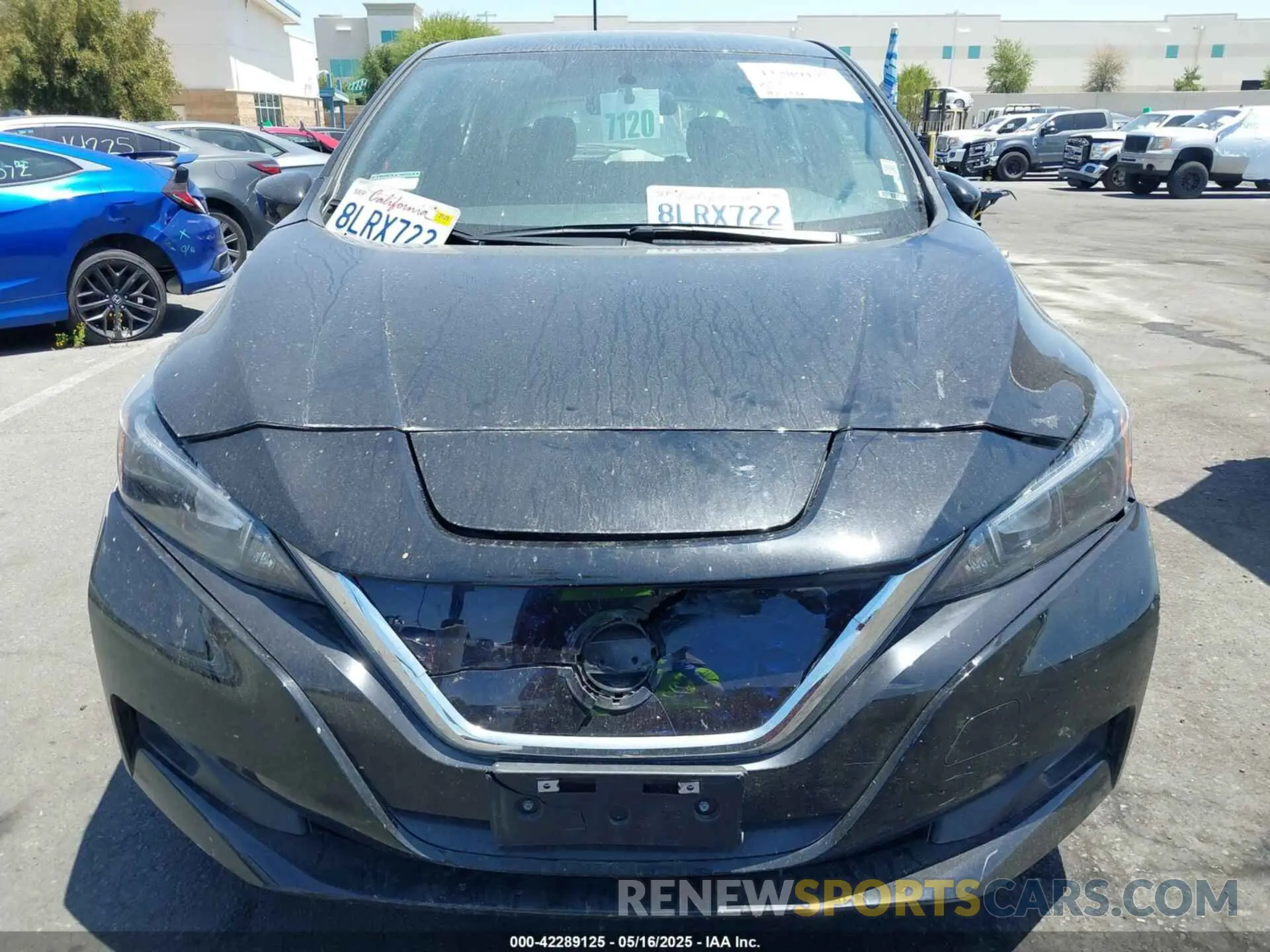 13 Photograph of a damaged car 1N4AZ1CP7KC313224 NISSAN LEAF 2019