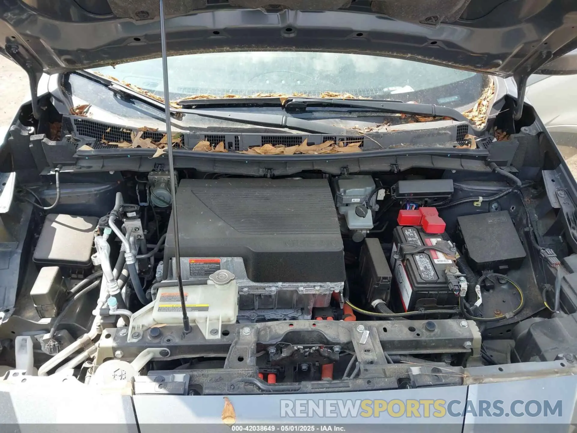 10 Photograph of a damaged car 1N4AZ1CP8KC301860 NISSAN LEAF 2019