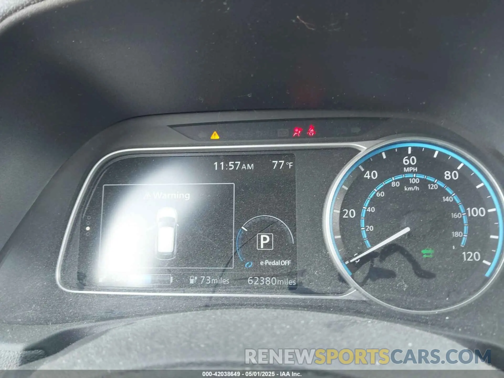 16 Photograph of a damaged car 1N4AZ1CP8KC301860 NISSAN LEAF 2019