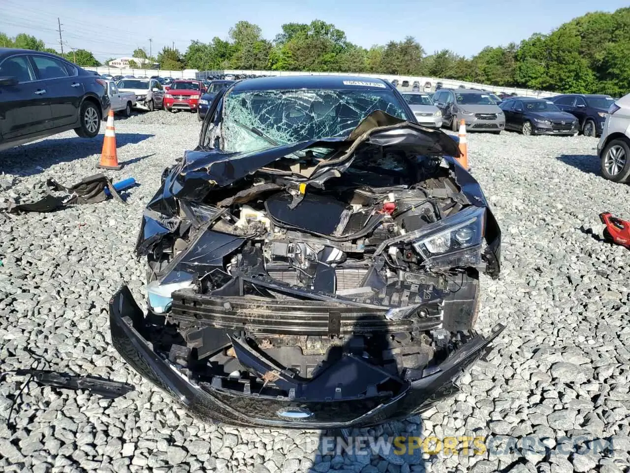 5 Photograph of a damaged car 1N4AZ1CP8KC313703 NISSAN LEAF 2019