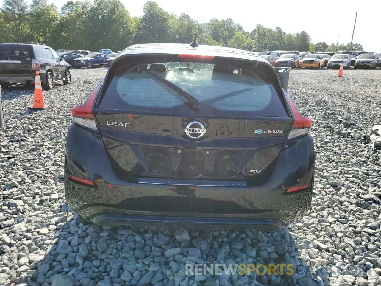 6 Photograph of a damaged car 1N4AZ1CP8KC313703 NISSAN LEAF 2019