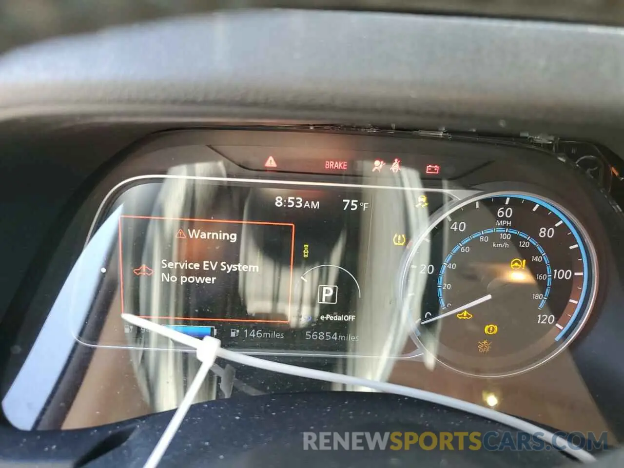 9 Photograph of a damaged car 1N4AZ1CP8KC313703 NISSAN LEAF 2019