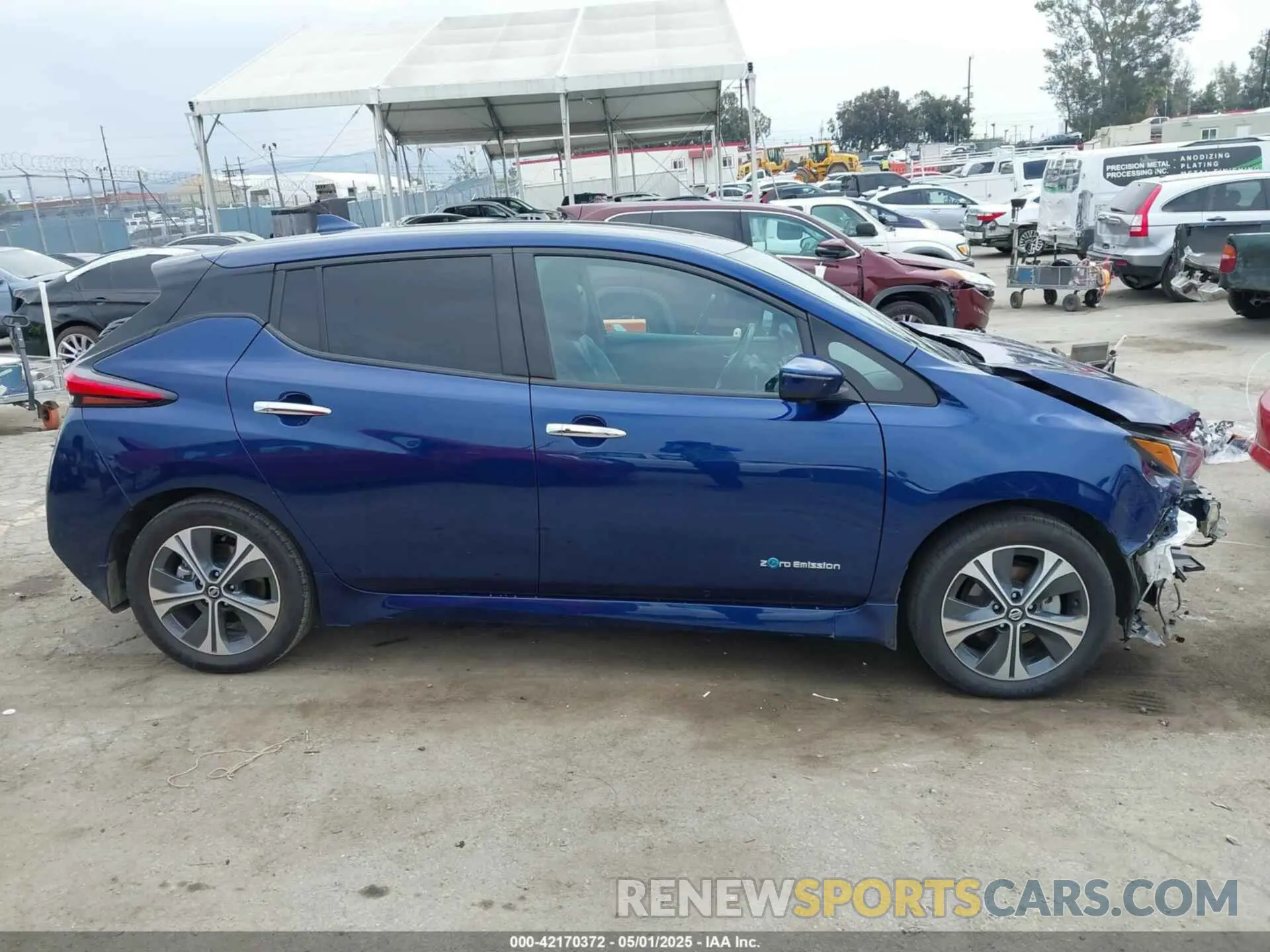 14 Photograph of a damaged car 1N4BZ1CP0KC308693 NISSAN LEAF 2019