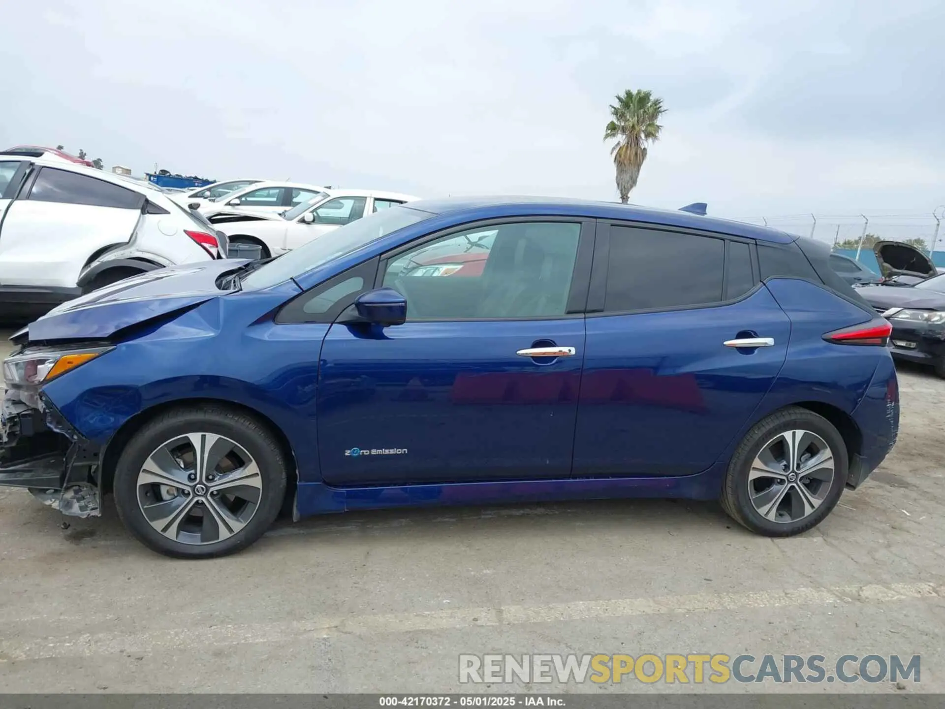 15 Photograph of a damaged car 1N4BZ1CP0KC308693 NISSAN LEAF 2019
