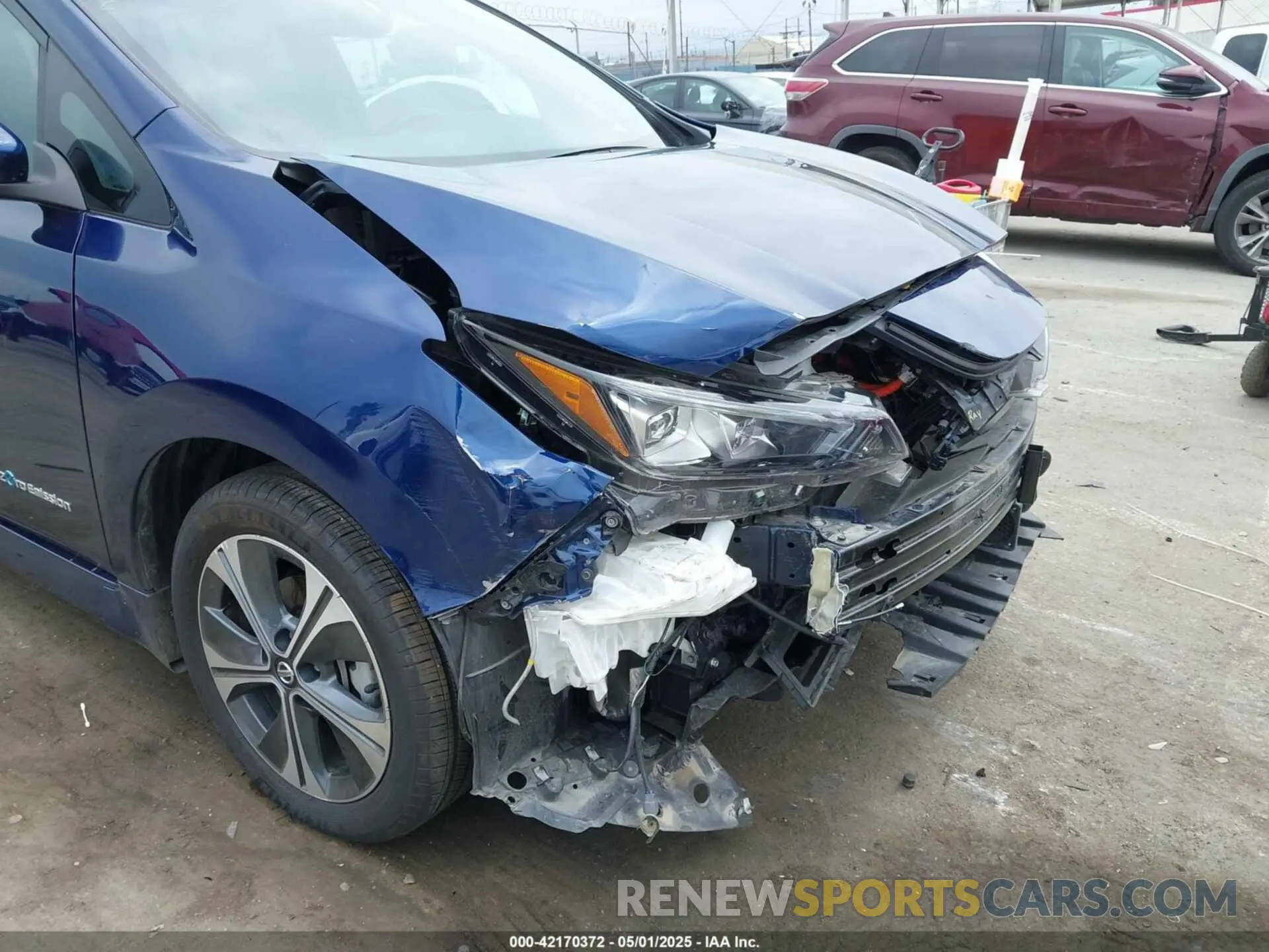6 Photograph of a damaged car 1N4BZ1CP0KC308693 NISSAN LEAF 2019