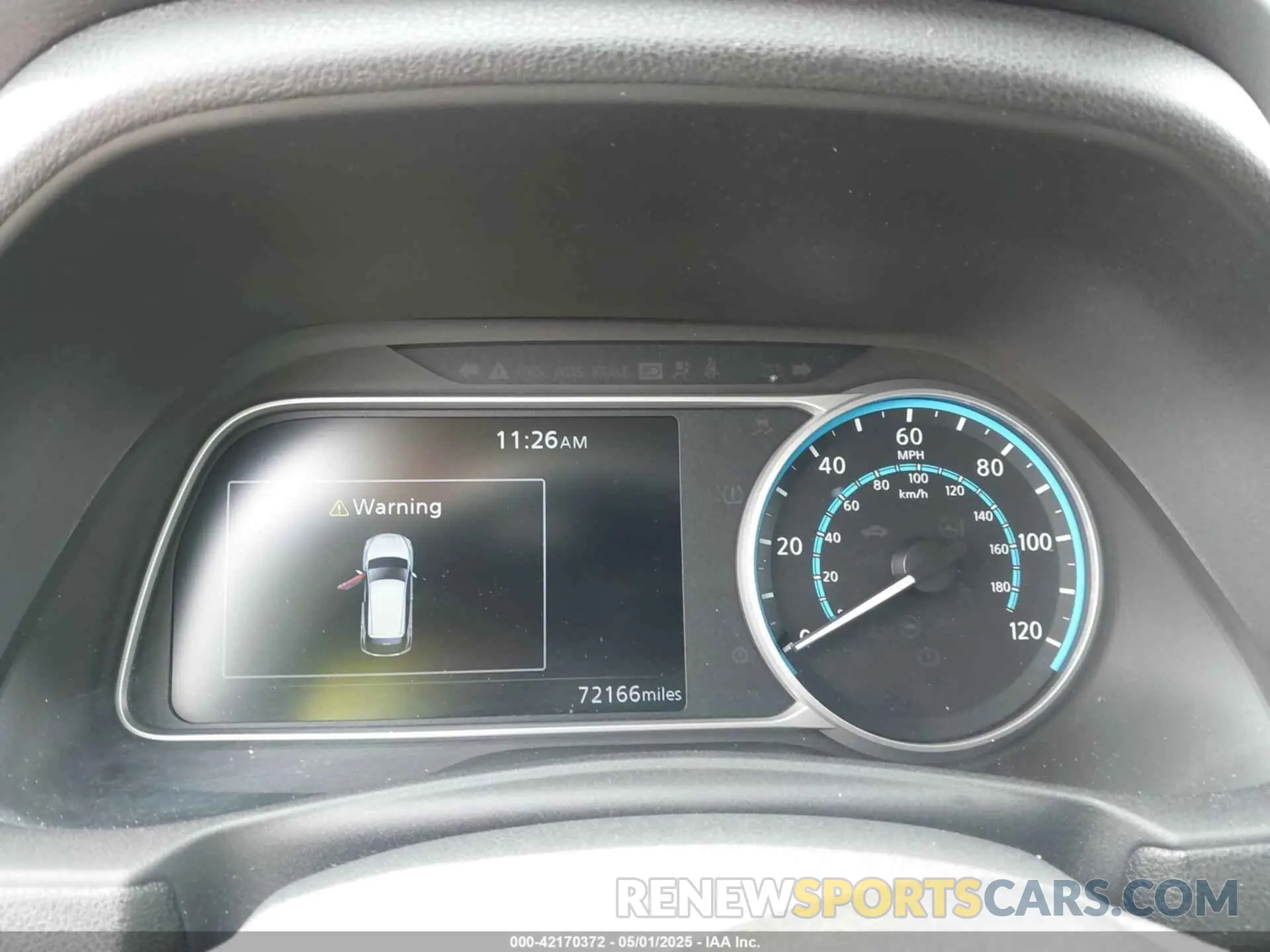 7 Photograph of a damaged car 1N4BZ1CP0KC308693 NISSAN LEAF 2019