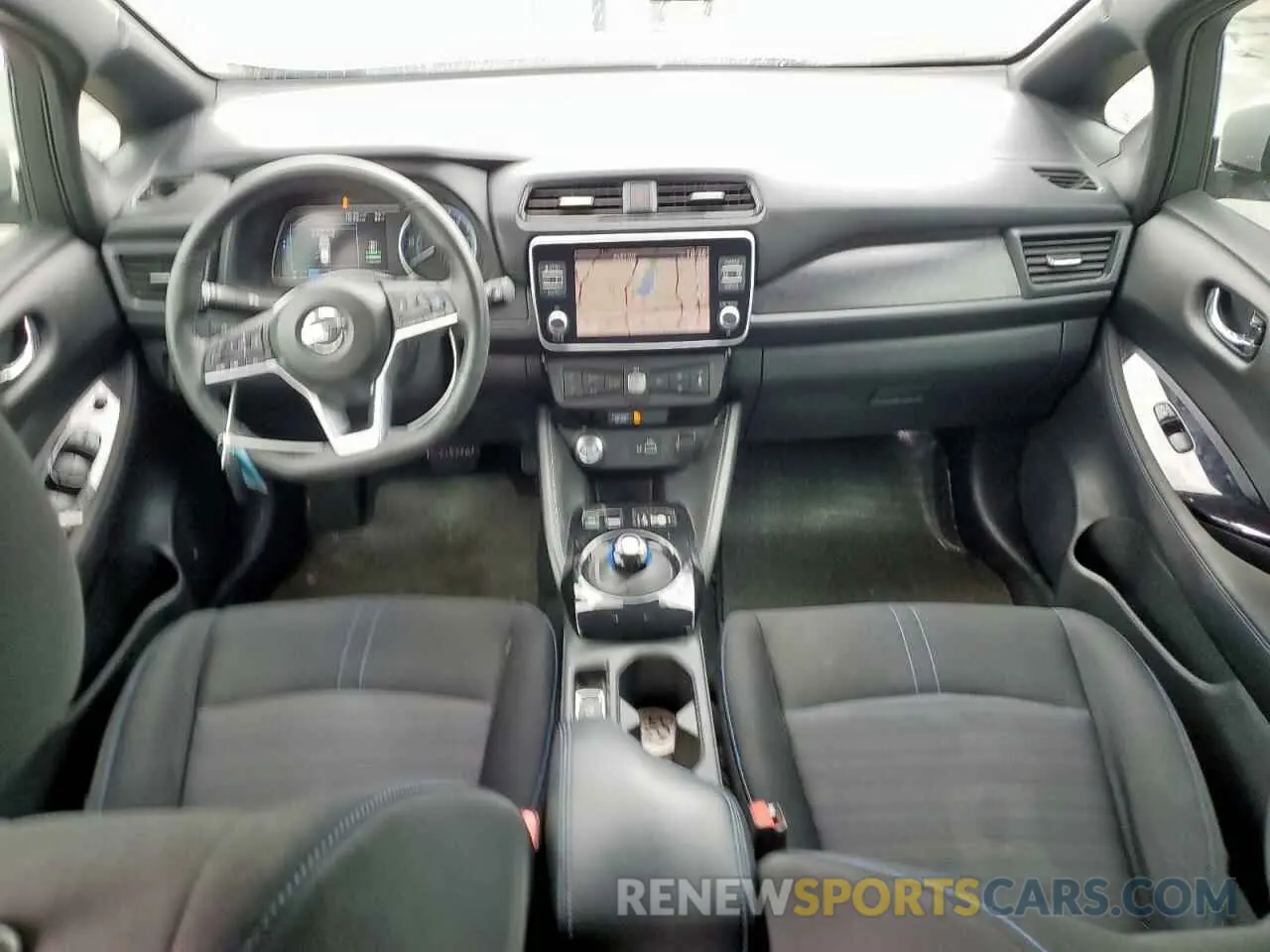 8 Photograph of a damaged car 1N4BZ1CP1KC318620 NISSAN LEAF 2019