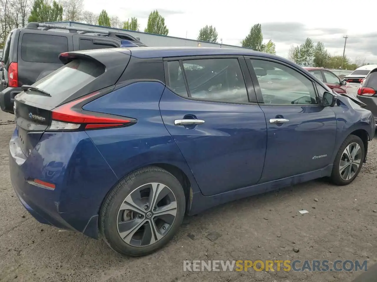 3 Photograph of a damaged car 1N4BZ1CP4KC318515 NISSAN LEAF 2019