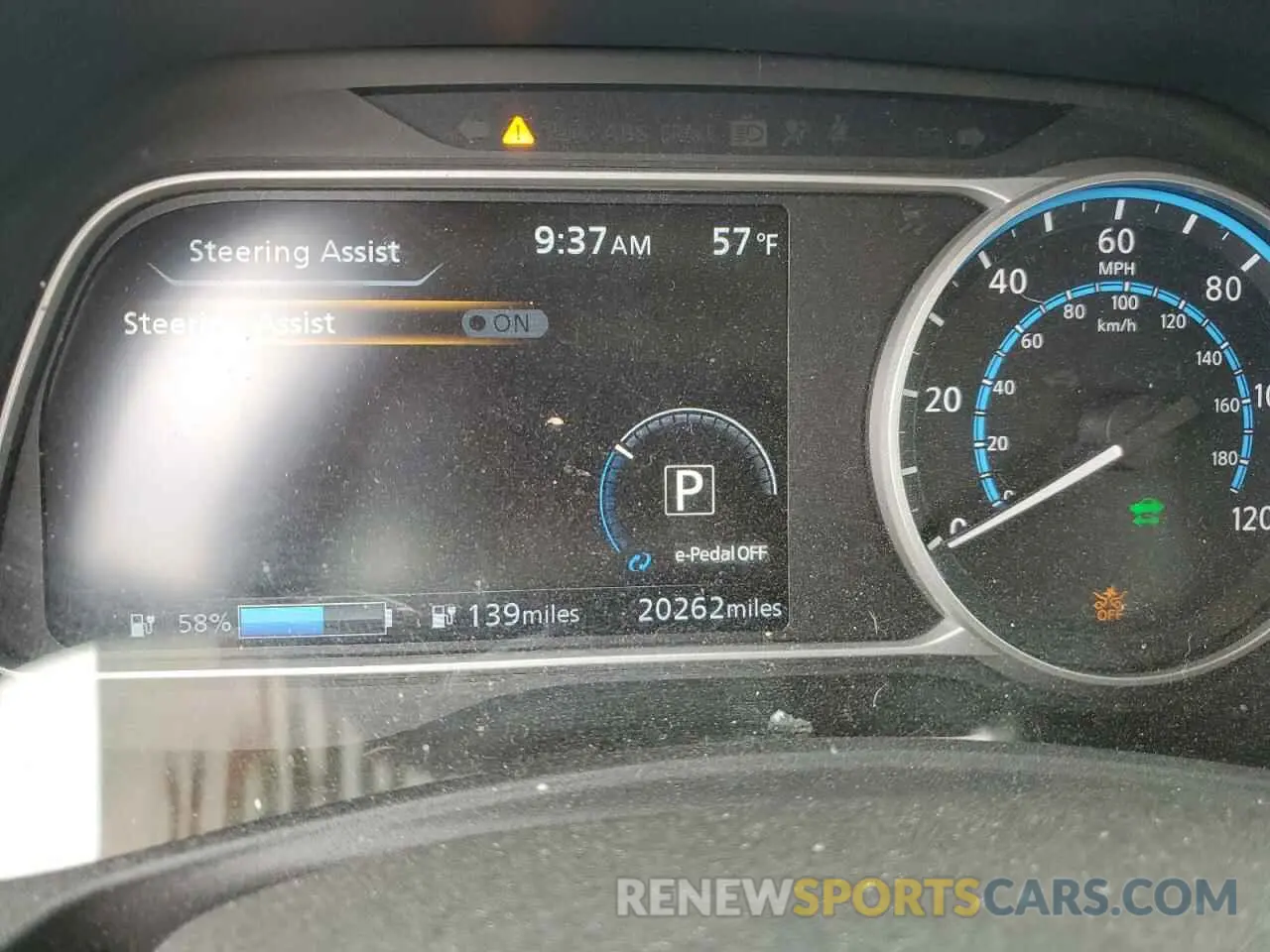 9 Photograph of a damaged car 1N4BZ1CP4KC318515 NISSAN LEAF 2019
