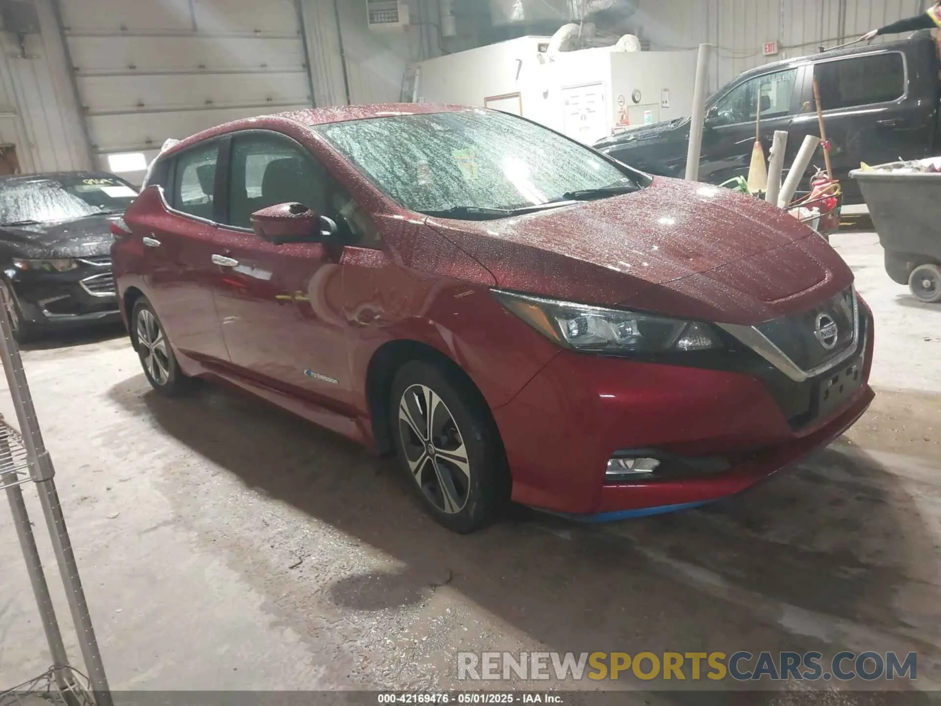 1 Photograph of a damaged car 1N4BZ1CP7KC317374 NISSAN LEAF 2019