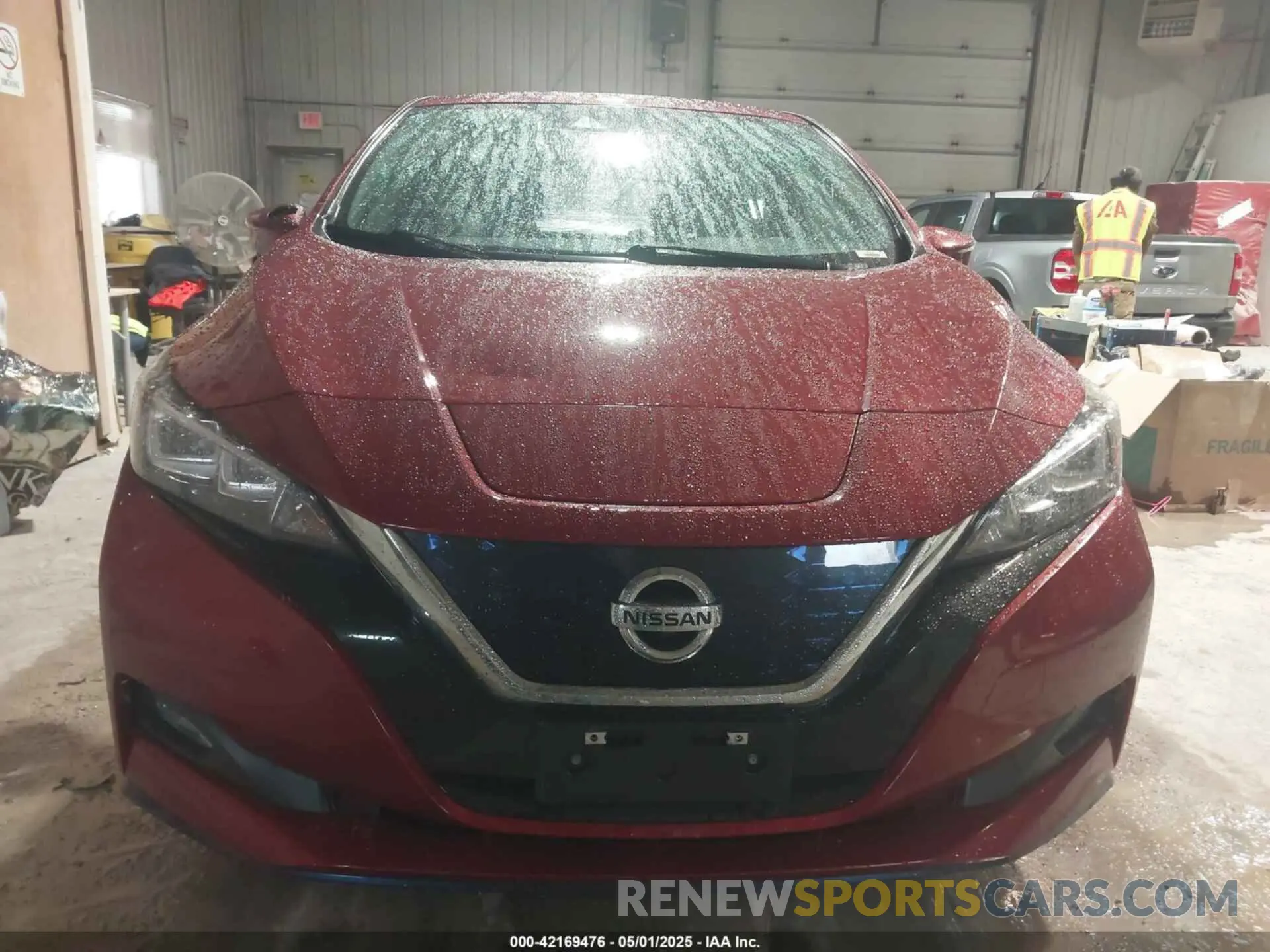 12 Photograph of a damaged car 1N4BZ1CP7KC317374 NISSAN LEAF 2019