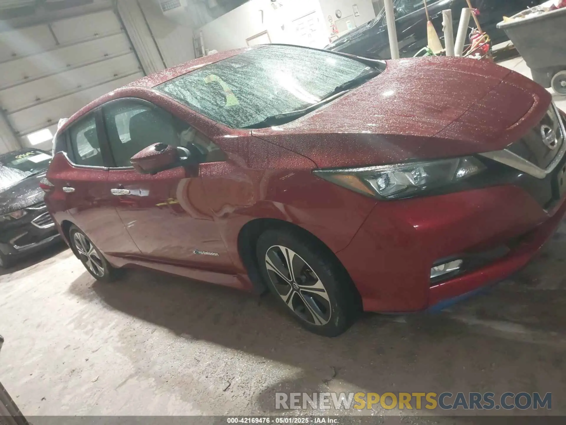 13 Photograph of a damaged car 1N4BZ1CP7KC317374 NISSAN LEAF 2019