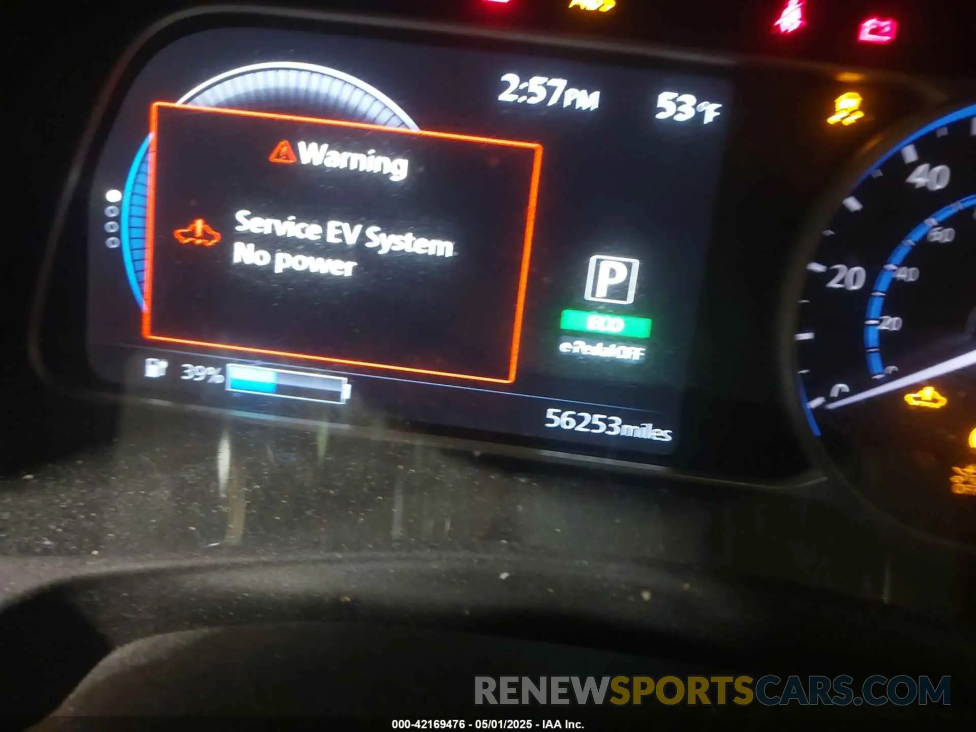 17 Photograph of a damaged car 1N4BZ1CP7KC317374 NISSAN LEAF 2019