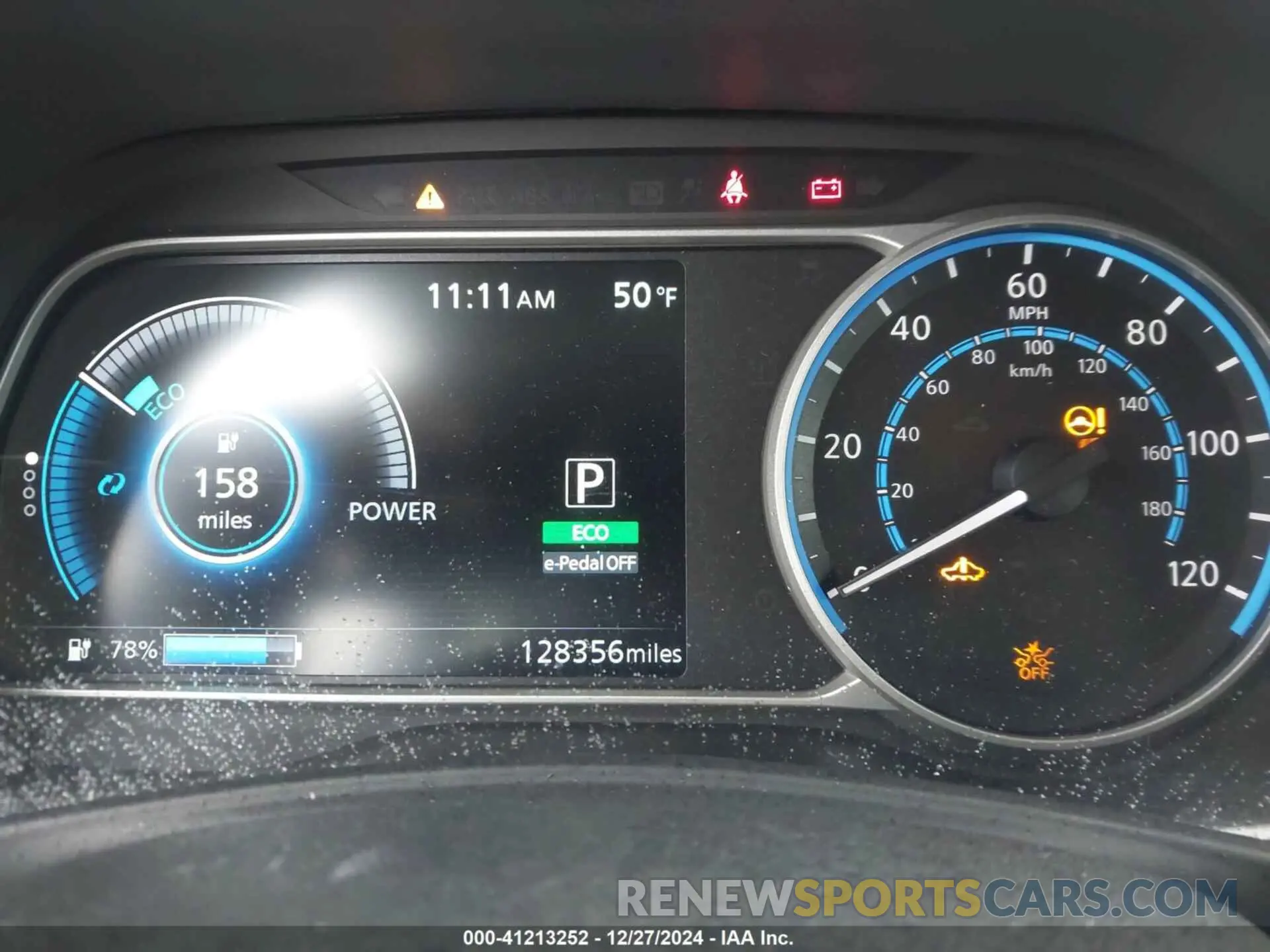 7 Photograph of a damaged car 1N4BZ1CP9KC320843 NISSAN LEAF 2019