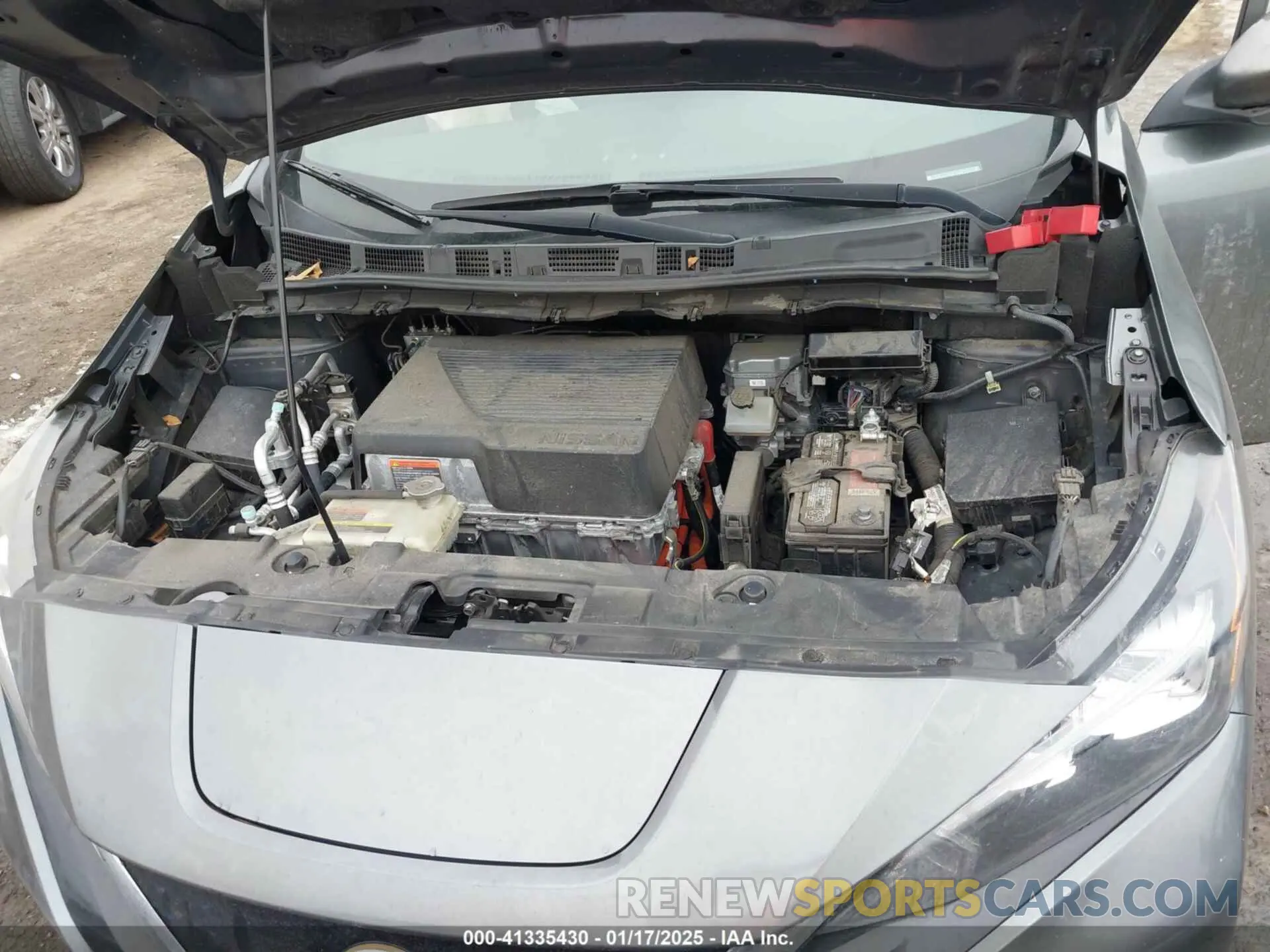10 Photograph of a damaged car 1N4BZ1CPXKC321208 NISSAN LEAF 2019