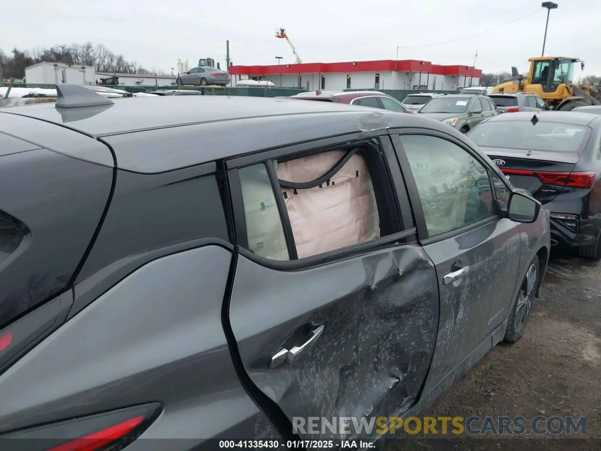 21 Photograph of a damaged car 1N4BZ1CPXKC321208 NISSAN LEAF 2019
