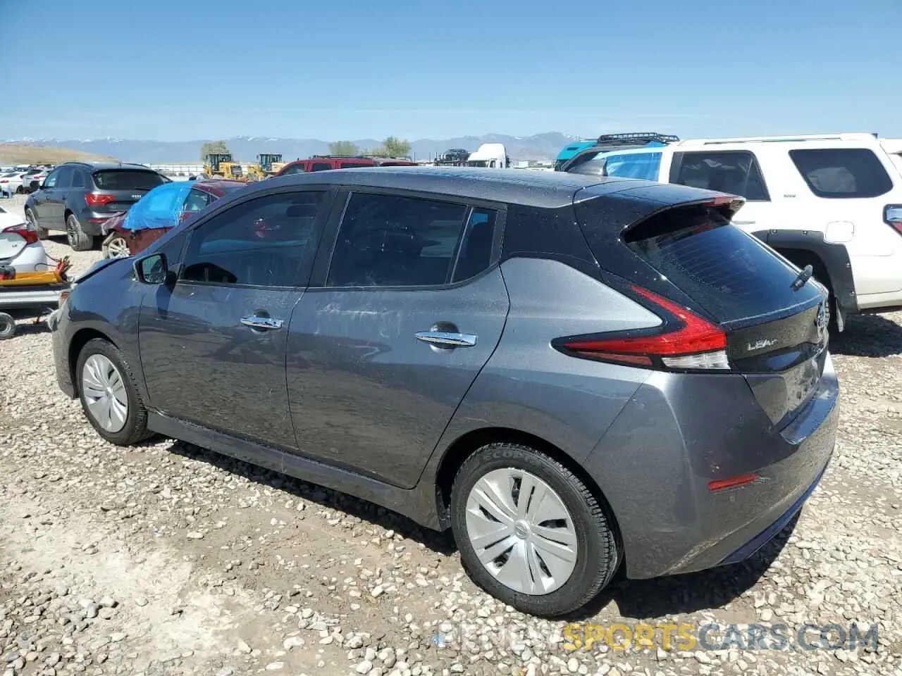 2 Photograph of a damaged car 1N4AZ1BP3LC301378 NISSAN LEAF 2020