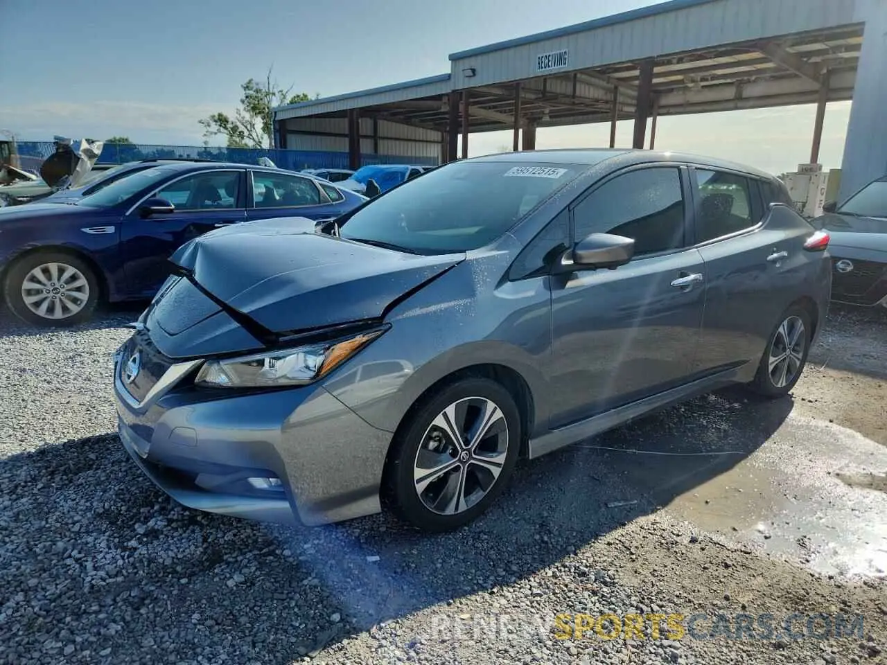 1 Photograph of a damaged car 1N4AZ1CP0LC306942 NISSAN LEAF 2020