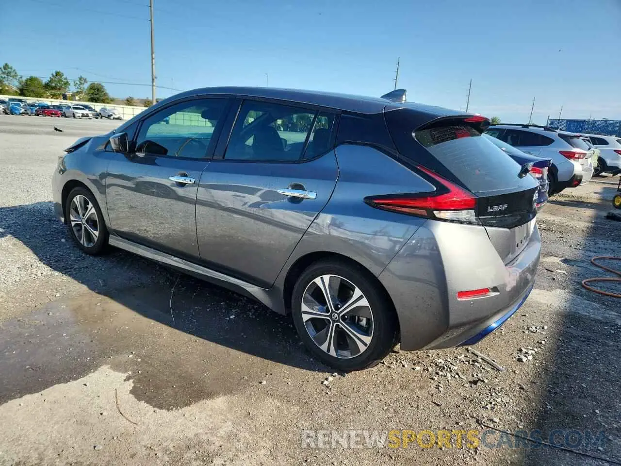 2 Photograph of a damaged car 1N4AZ1CP0LC306942 NISSAN LEAF 2020