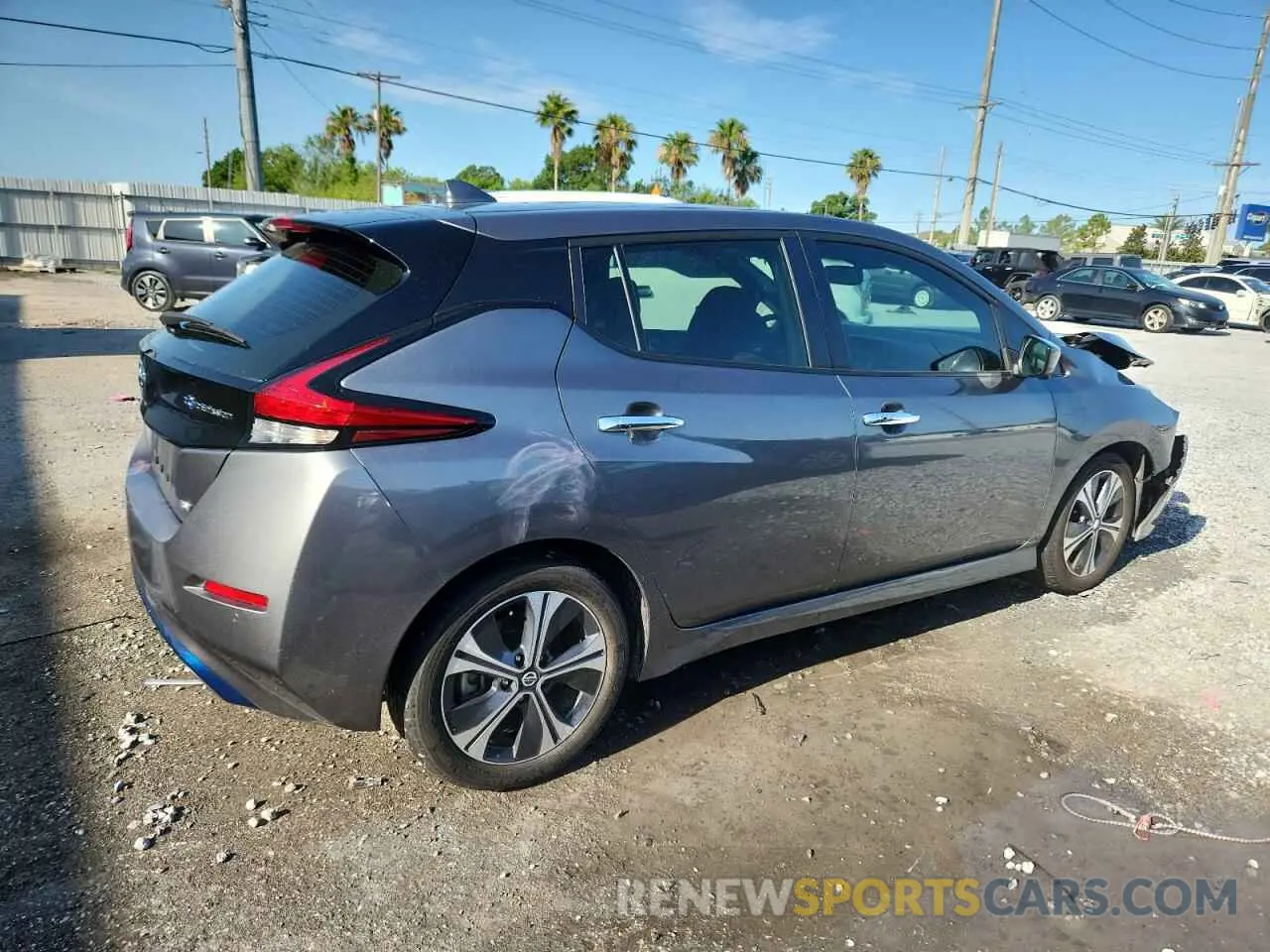 3 Photograph of a damaged car 1N4AZ1CP0LC306942 NISSAN LEAF 2020