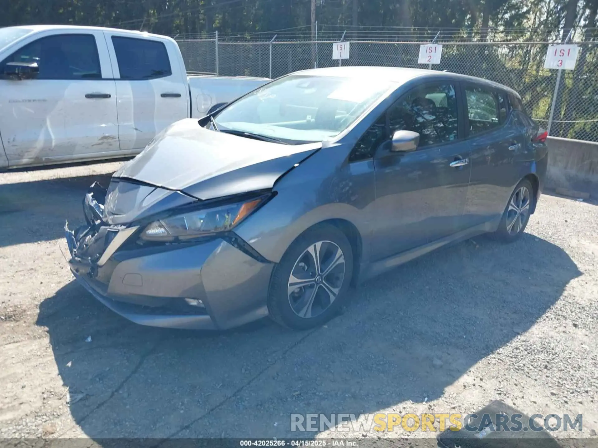 2 Photograph of a damaged car 1N4AZ1CP1LC309171 NISSAN LEAF 2020