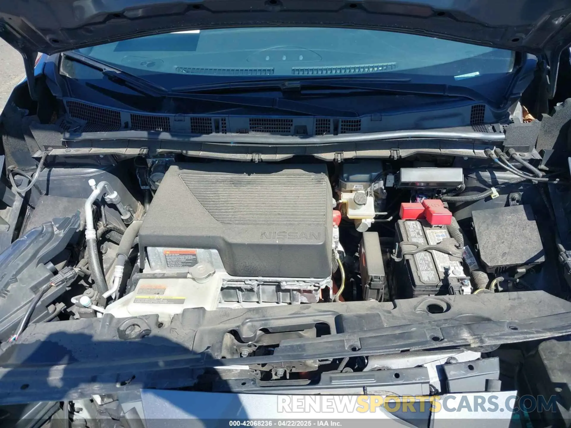 10 Photograph of a damaged car 1N4AZ1CP4LC307981 NISSAN LEAF 2020