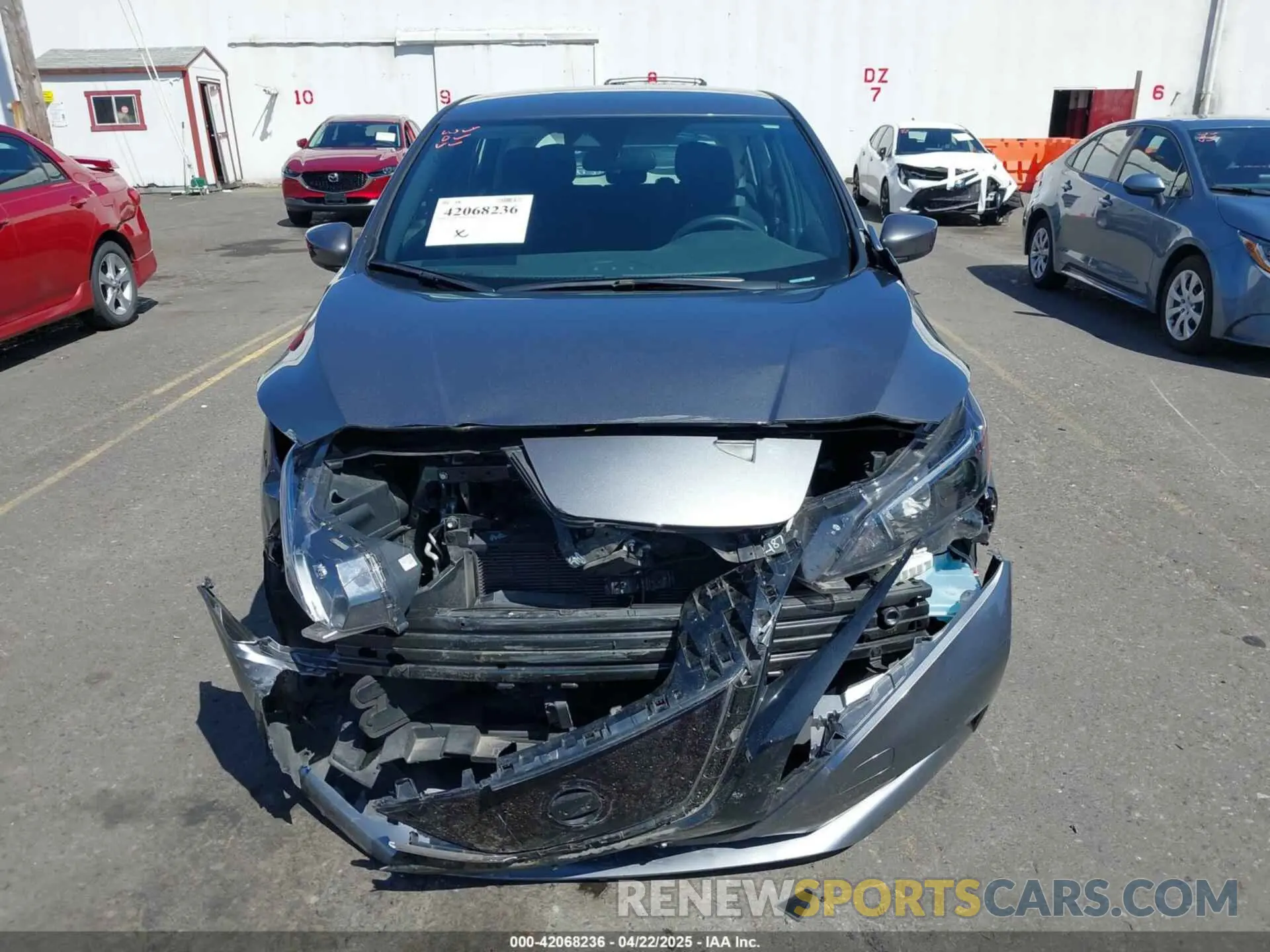 13 Photograph of a damaged car 1N4AZ1CP4LC307981 NISSAN LEAF 2020