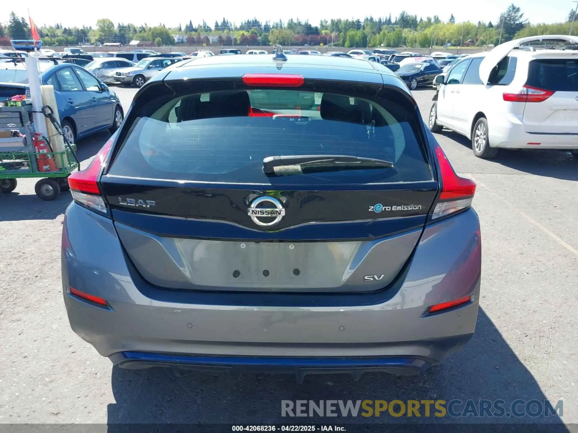 17 Photograph of a damaged car 1N4AZ1CP4LC307981 NISSAN LEAF 2020