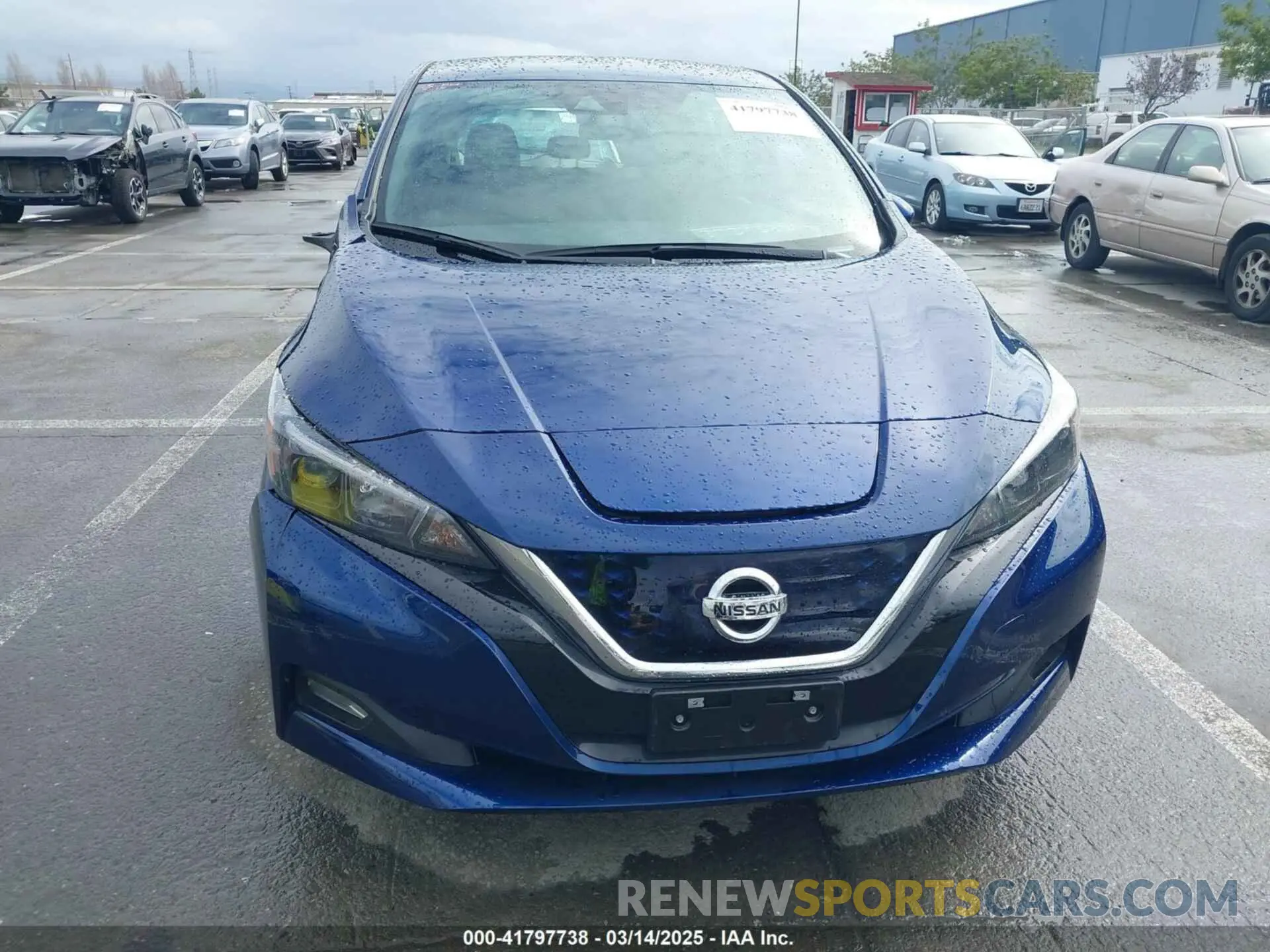 12 Photograph of a damaged car 1N4AZ1CP6LC307500 NISSAN LEAF 2020