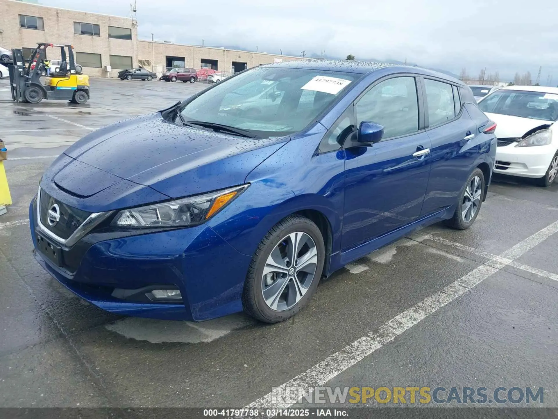 2 Photograph of a damaged car 1N4AZ1CP6LC307500 NISSAN LEAF 2020