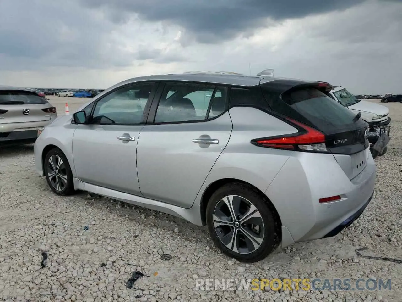 2 Photograph of a damaged car 1N4AZ1CP8LC310110 NISSAN LEAF 2020