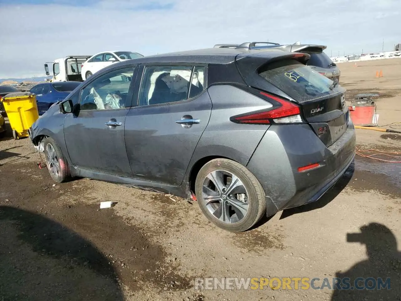 2 Photograph of a damaged car 1N4AZ1CPXLC300503 NISSAN LEAF 2020
