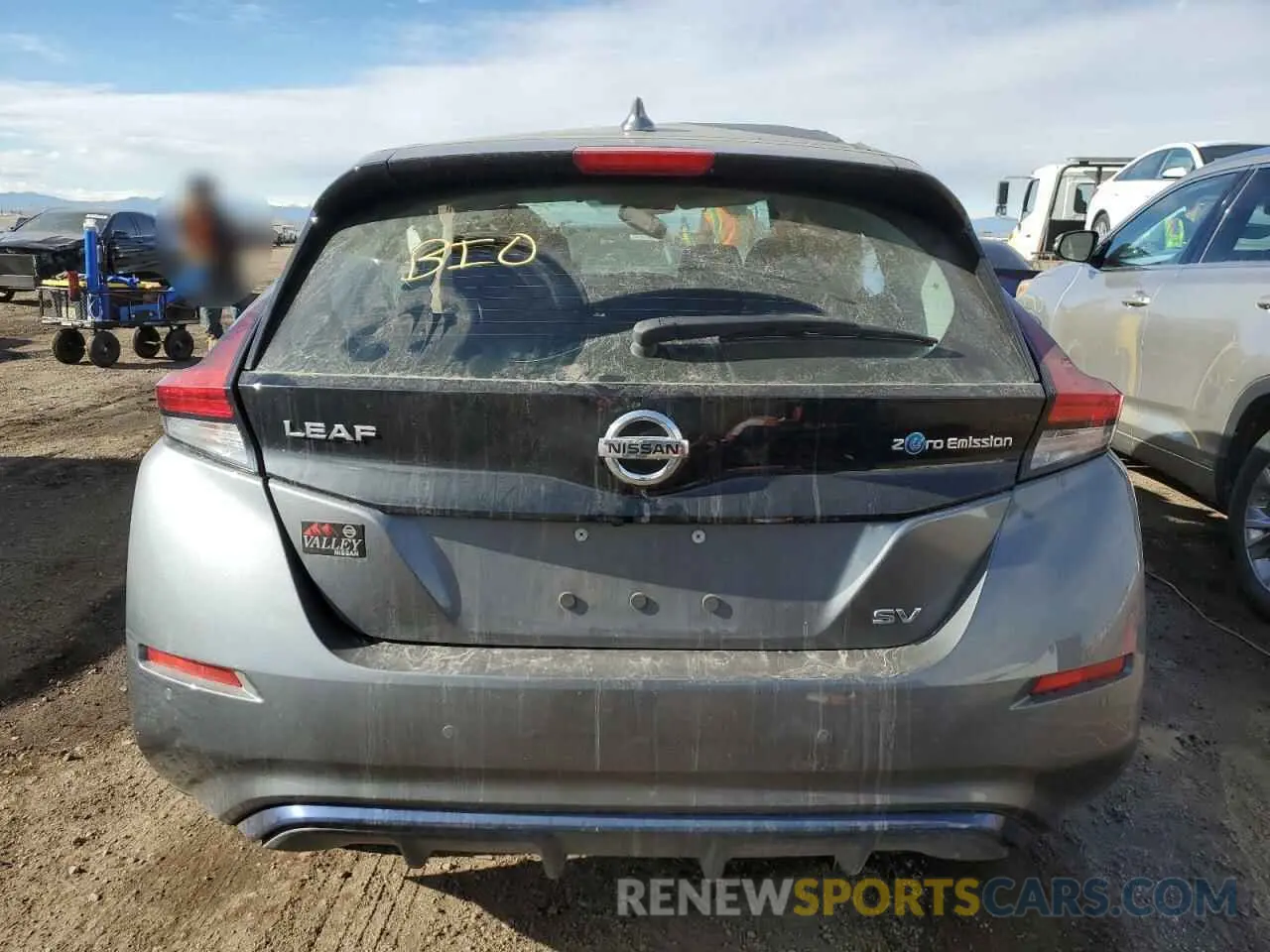 6 Photograph of a damaged car 1N4AZ1CPXLC300503 NISSAN LEAF 2020