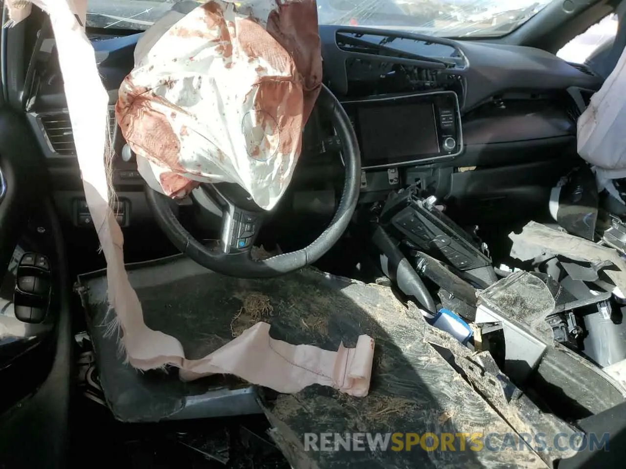 8 Photograph of a damaged car 1N4AZ1CPXLC300503 NISSAN LEAF 2020