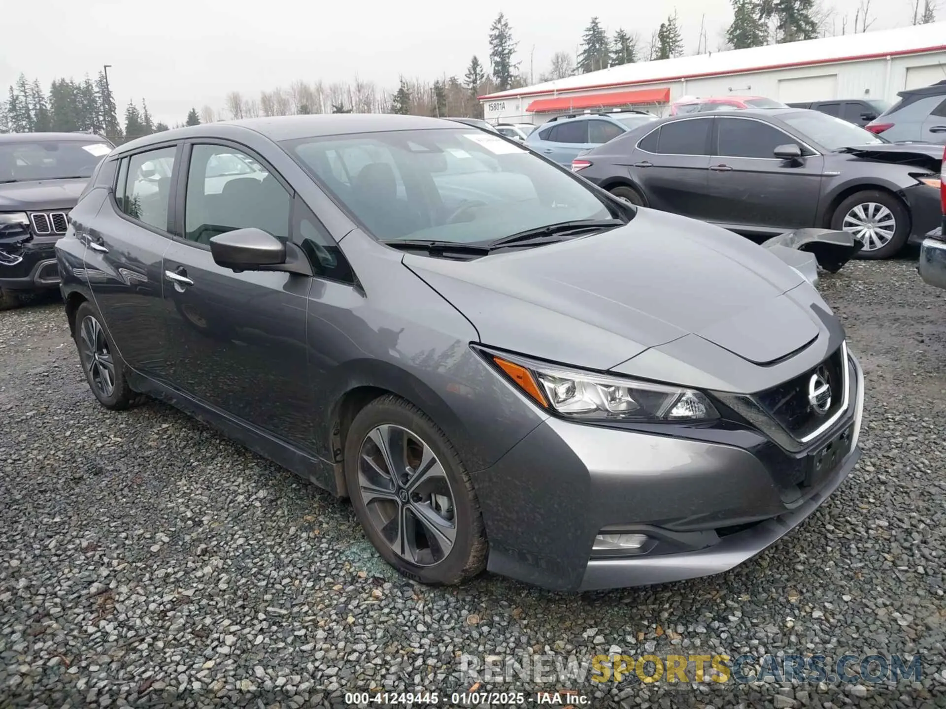 1 Photograph of a damaged car 1N4AZ1CPXLC301389 NISSAN LEAF 2020