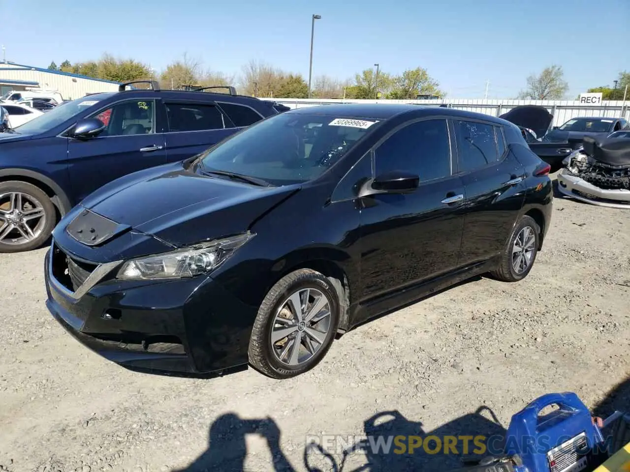 1 Photograph of a damaged car 1N4BZ1BP8LC305334 NISSAN LEAF 2020