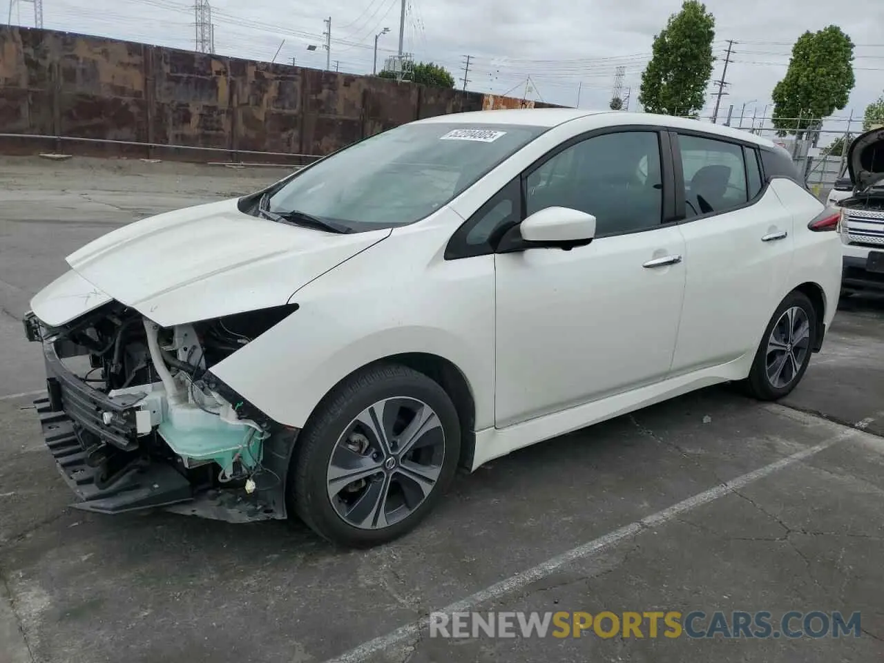 1 Photograph of a damaged car 1N4BZ1CP2LC301620 NISSAN LEAF 2020