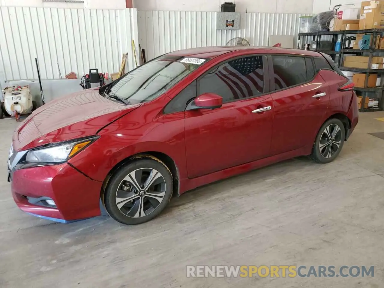 1 Photograph of a damaged car 1N4BZ1CP2LC306249 NISSAN LEAF 2020