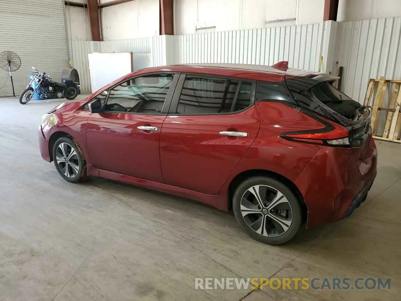 2 Photograph of a damaged car 1N4BZ1CP2LC306249 NISSAN LEAF 2020