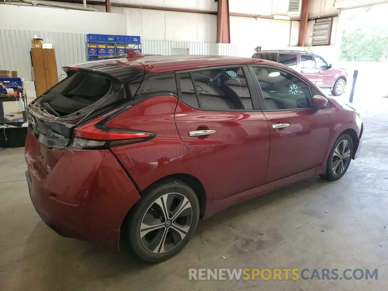 3 Photograph of a damaged car 1N4BZ1CP2LC306249 NISSAN LEAF 2020