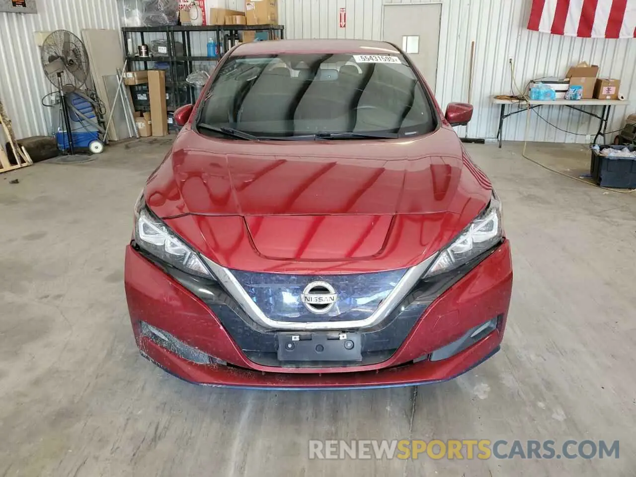 5 Photograph of a damaged car 1N4BZ1CP2LC306249 NISSAN LEAF 2020