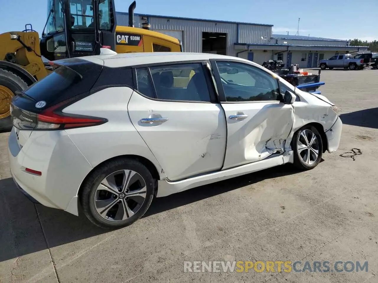 3 Photograph of a damaged car 1N4BZ1CP2LC307711 NISSAN LEAF 2020