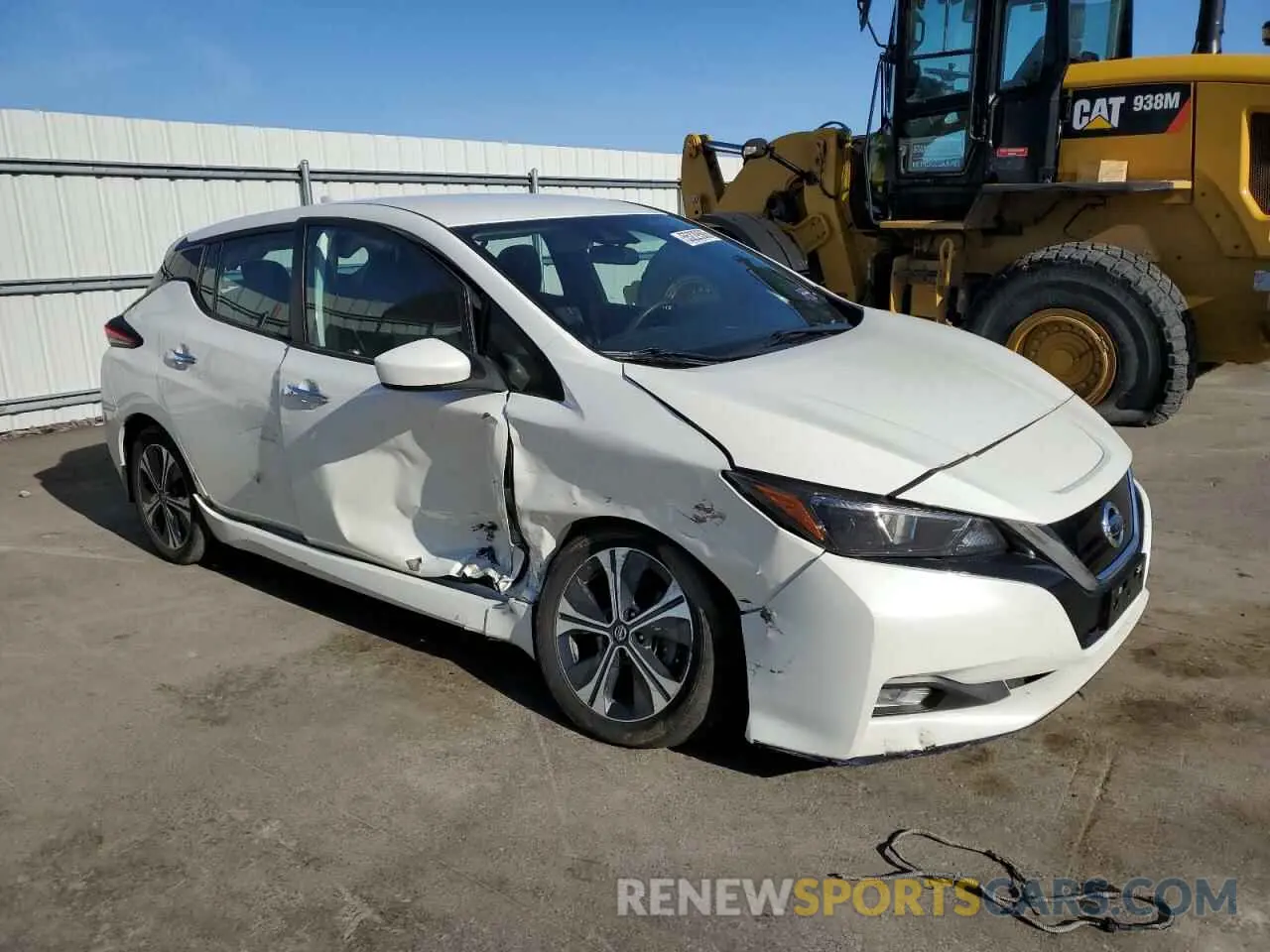 4 Photograph of a damaged car 1N4BZ1CP2LC307711 NISSAN LEAF 2020